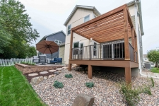 covered deck and patio