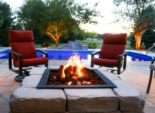 fire pit and patio design